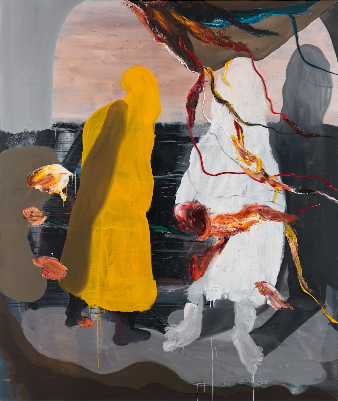 ERDOĞAN ZÜMRÜTOĞLU, Kutsal Pazarlık (Arshile Gorky’e Saygı) / Holy Bargaining (For Arshile Gorky), 2017