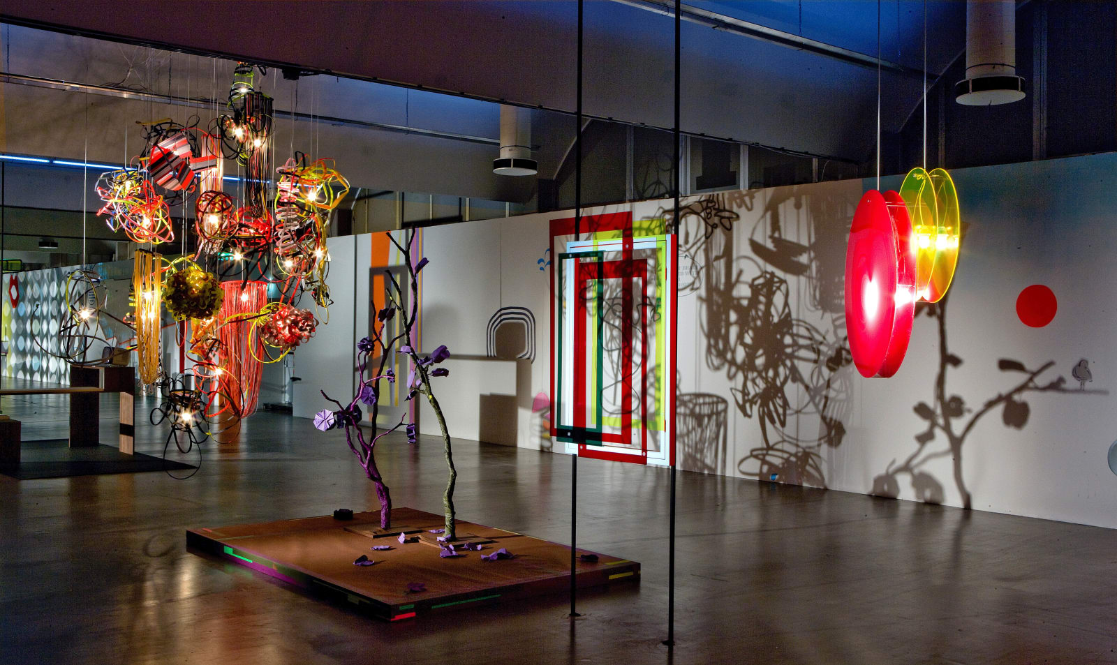 TOBIAS REHBERGER, The-Chicken-And-Egg-No-Problem Wall-Painting, 2008