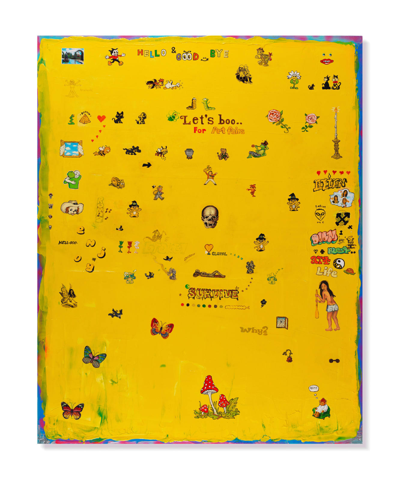 TARIK TÖRE, Allegory of Time (Summer), 2020