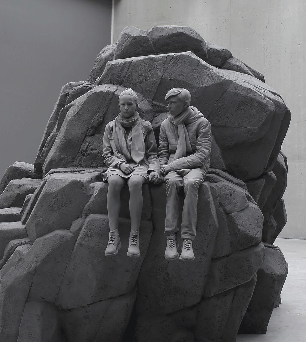 HANS OP DE BEECK, The Cliff, 2019