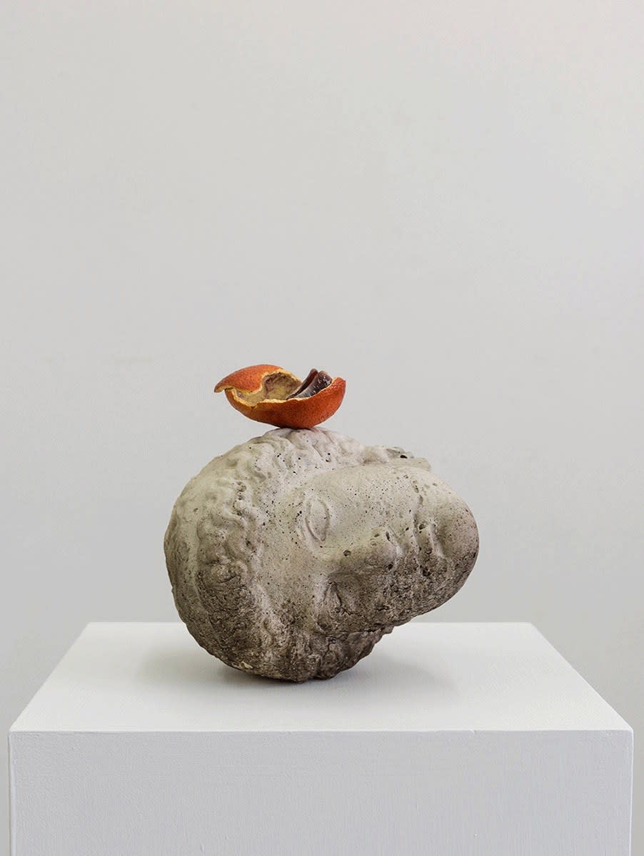 TONY MATELLI, Head (Blood Orange), 2018