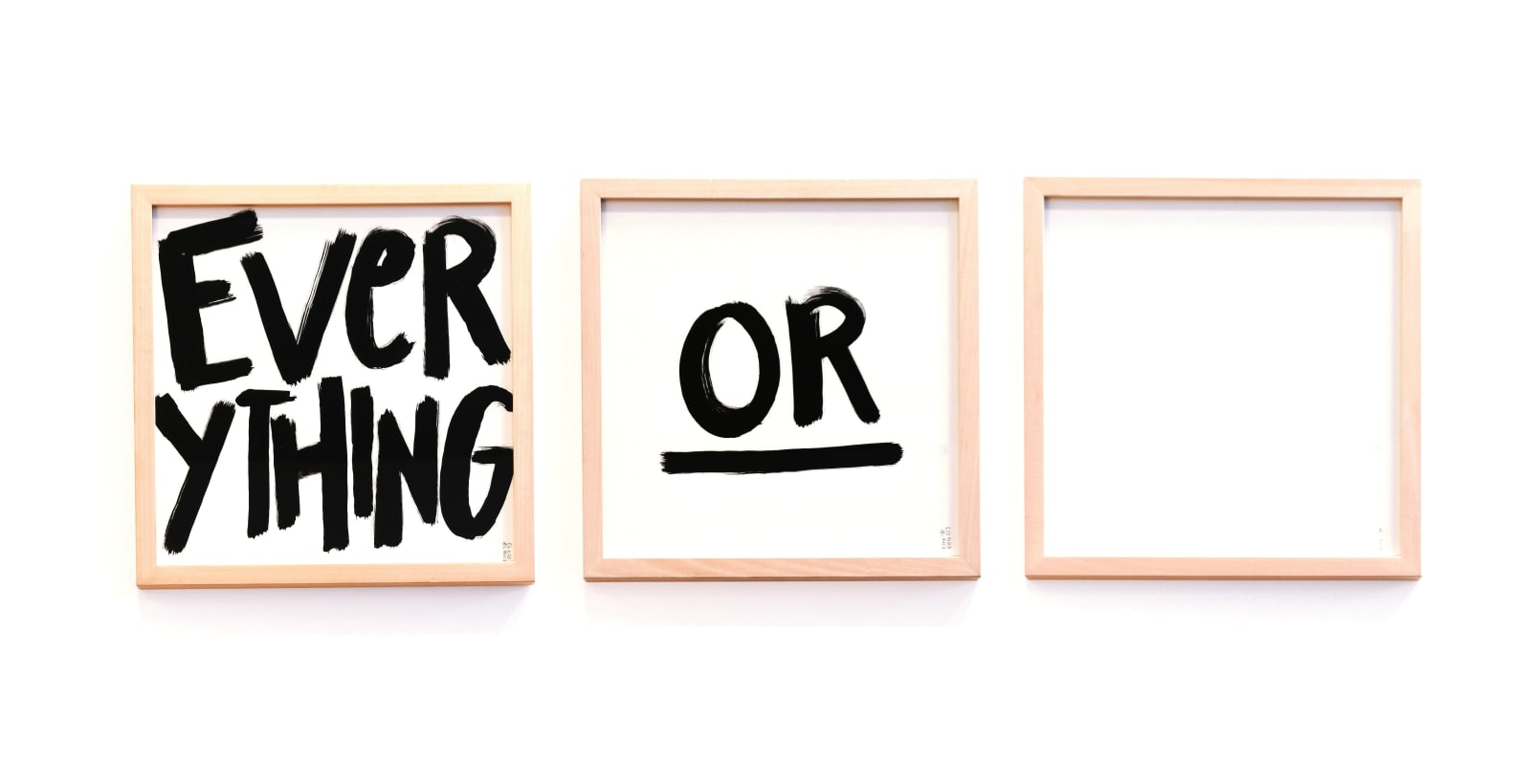 ESRA GÜLMEN, Everything or Nothing , 2018