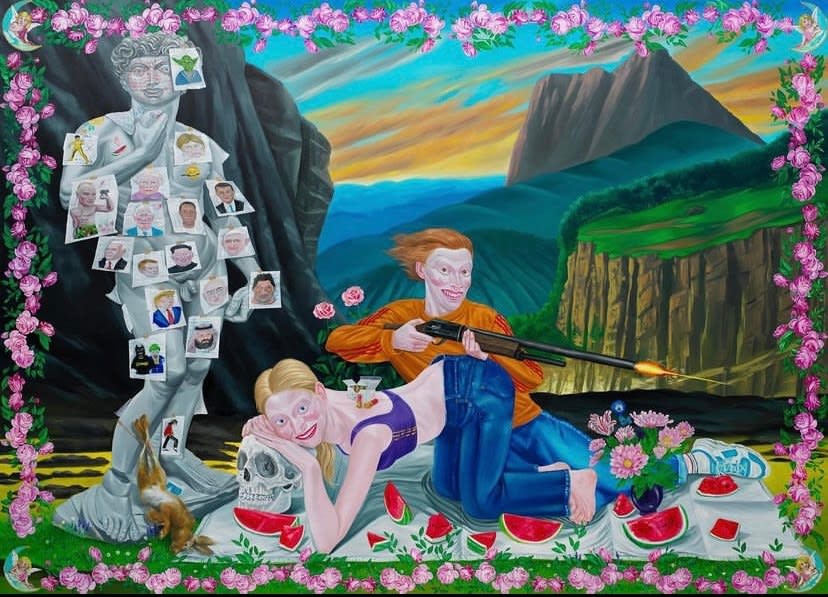 ALİ ELMACI, Dudaklarımı Öp, Kalbimi Hançerle II, 2021