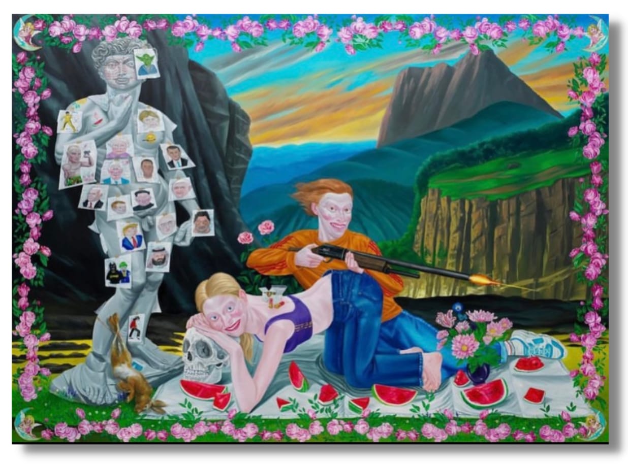 ALİ ELMACI, Dudaklarımı Öp, Kalbimi Hançerle II, 2021