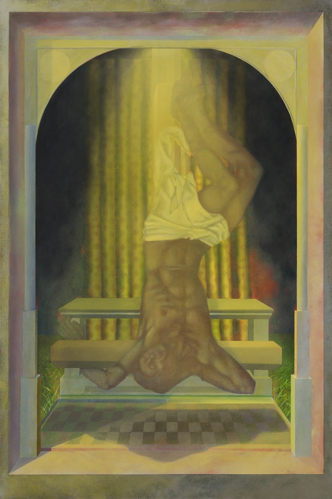 Tommy Harrison, String vibrating in the mist, 2022