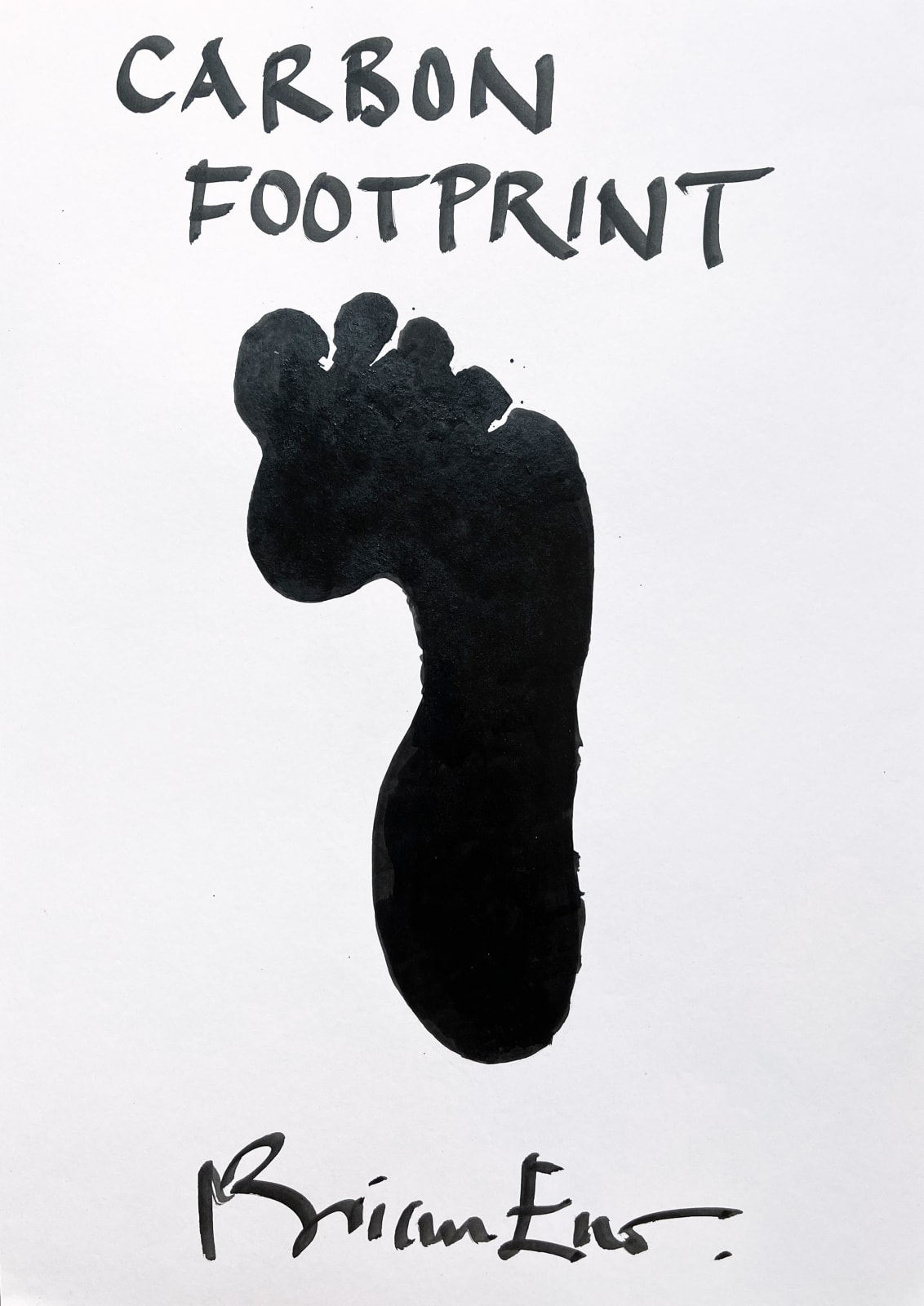 Brian Eno, Carbon Footprint E, 2021