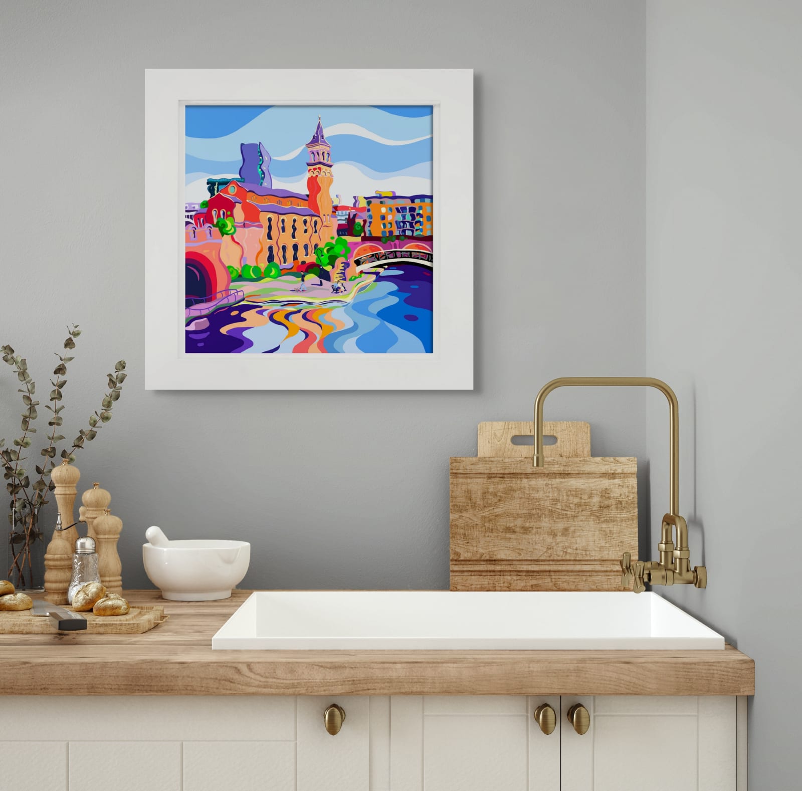 Sarah Fosse, Canal Side Stroll - Mini