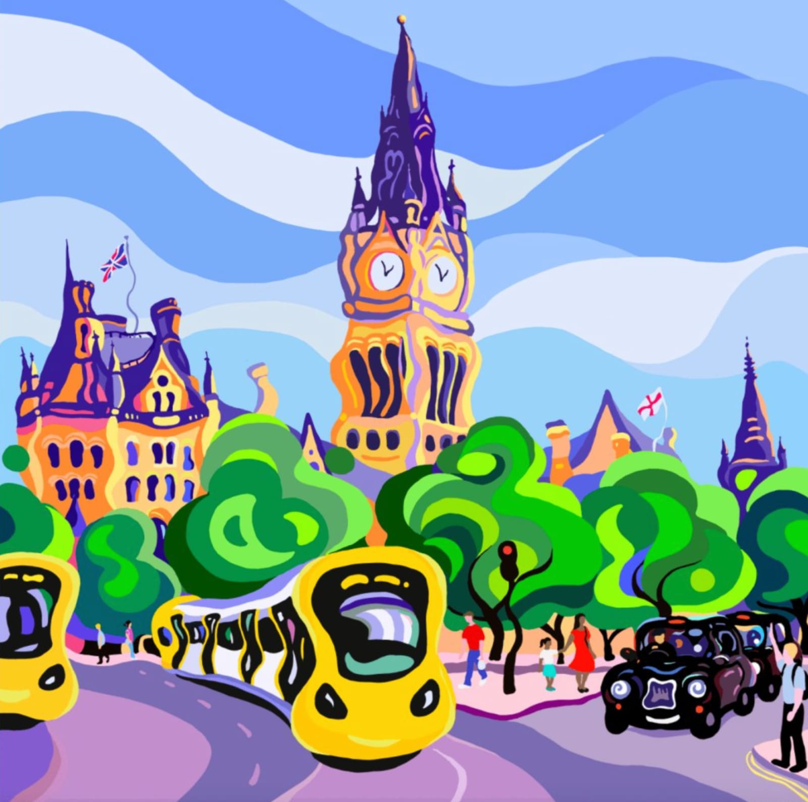 Sarah Fosse, Manchester Morning - Large