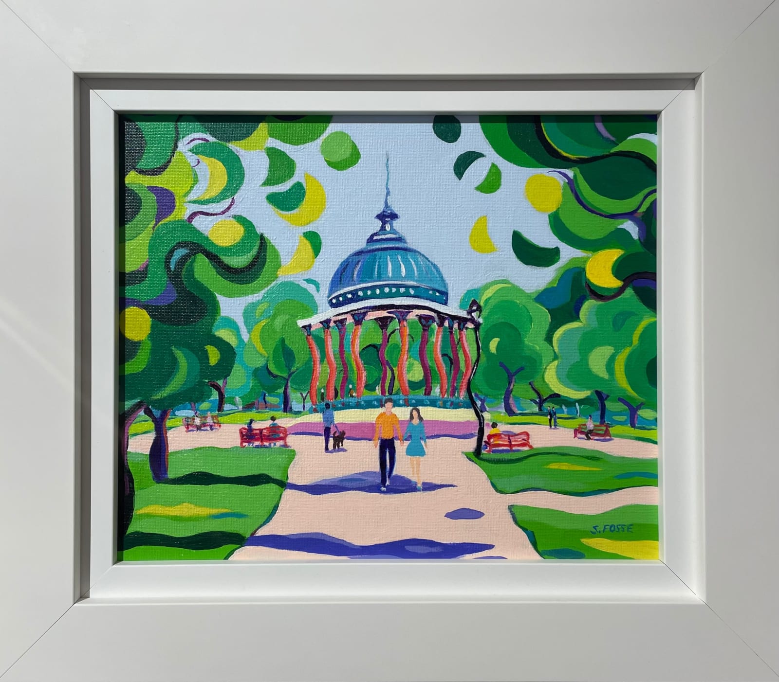 Sarah Fosse, A Summer's Day on Clapham Common