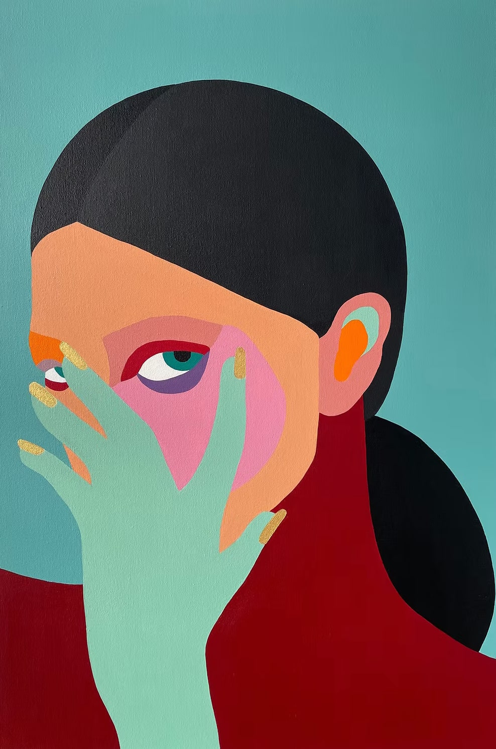 Kate Matsevych, Hide And Seek, Limited Edition Print