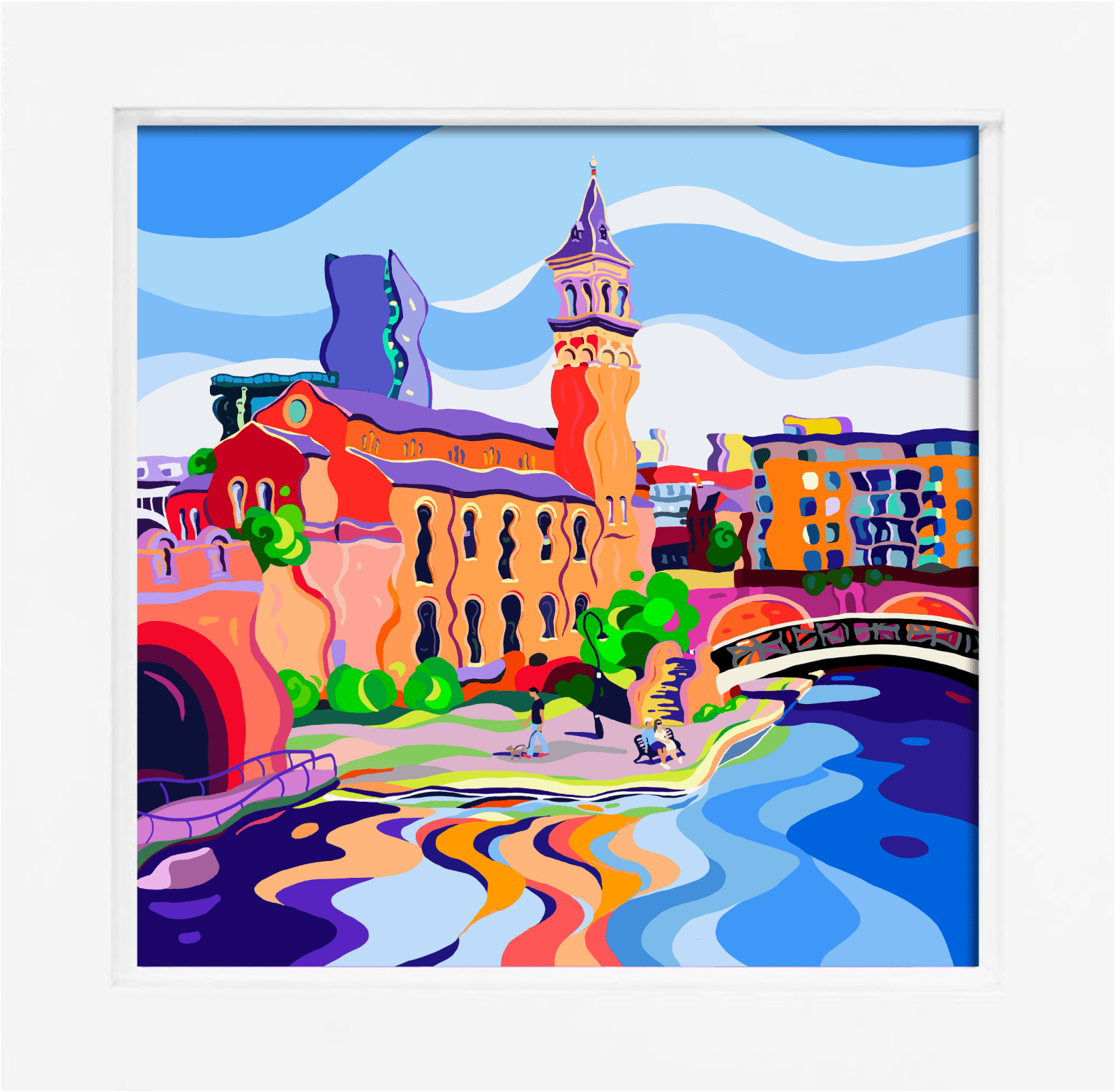 Sarah Fosse, Canal Side Stroll - Mini