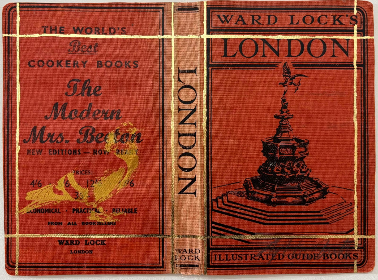 Angela Morris-Winmill, Pigeon, Original Antique Map Book Cover