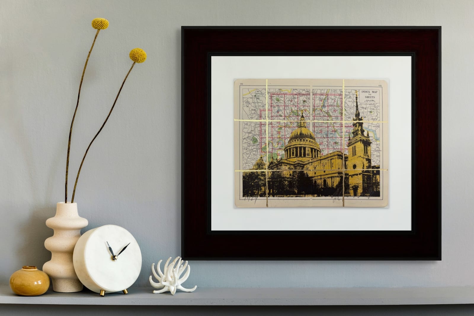Angela Morris-Winmill, St Paul's and West Tower - Gold 1929