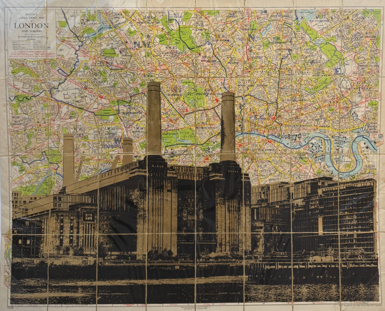 Angela Morris-Winmill, Battersea Power Station, Gold Leaf
