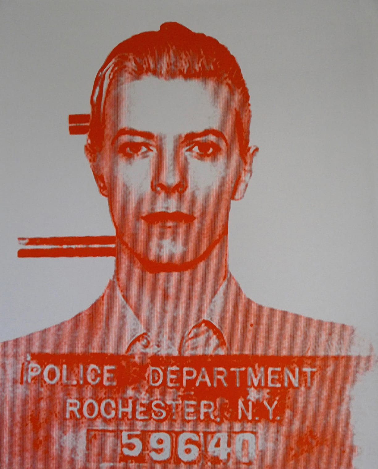 David Studwell, David Bowie, Sienna Red - Mugshot