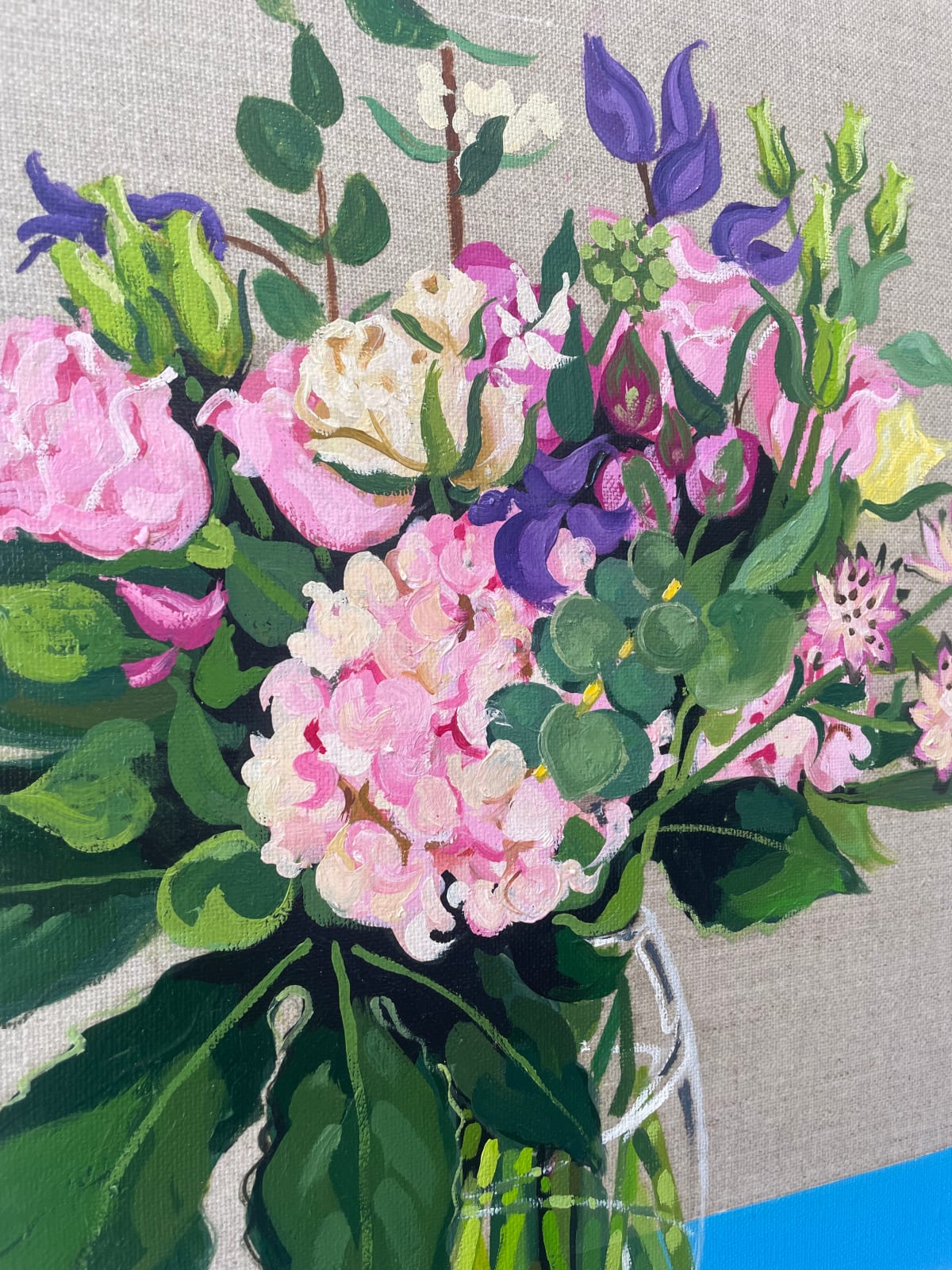 Michelle Taube, Zoe's Flowers, 2025