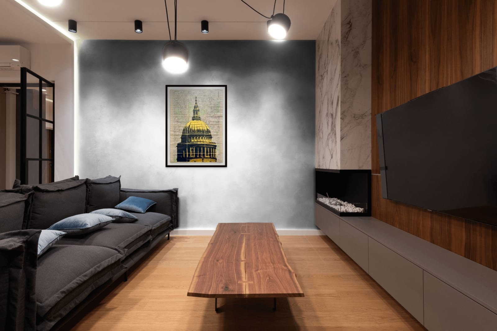 Angela Morris-Winmill, St Paul's Cathedral, Gold Ink, 2025