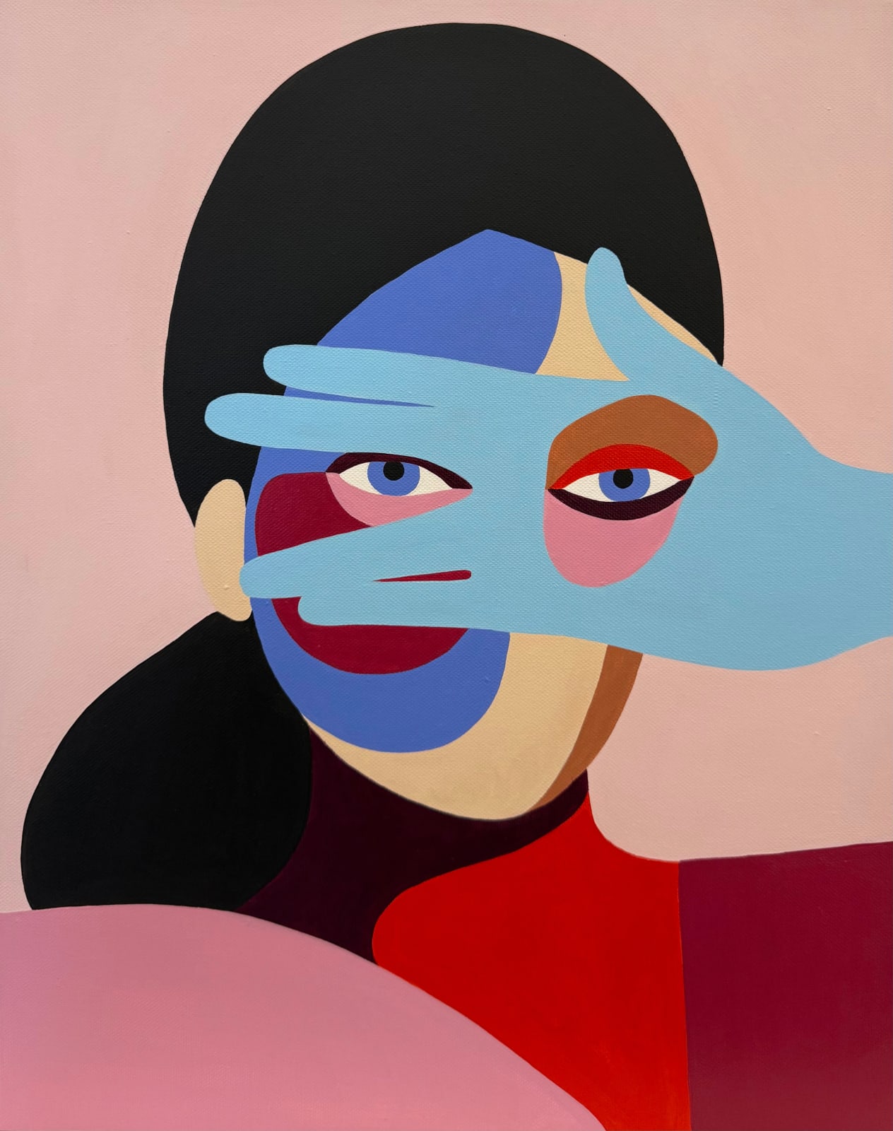 Kate Matsevych, Secret in Blue, 2025