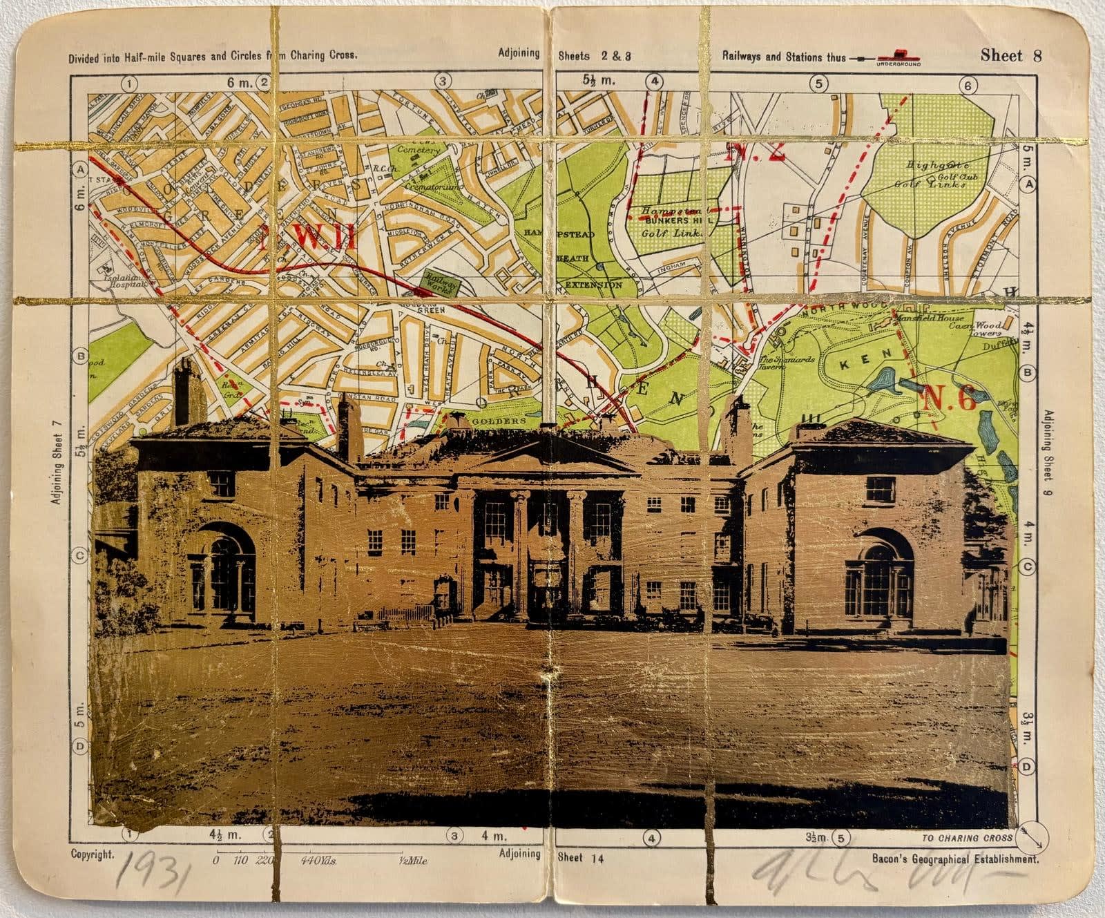 Angela Morris-Winmill, Kenwood House, Gold Leaf