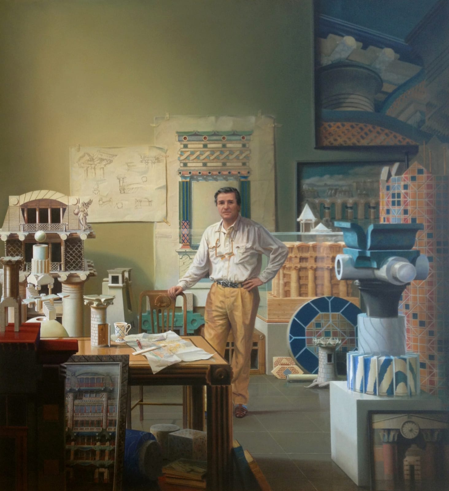 Carl Laubin, Iconologica