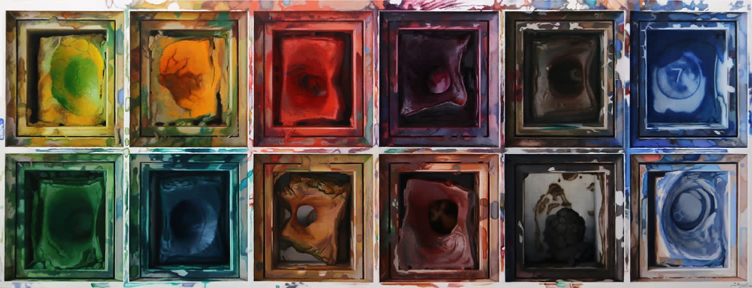 Javier Banegas, Watercolour Box, 2016