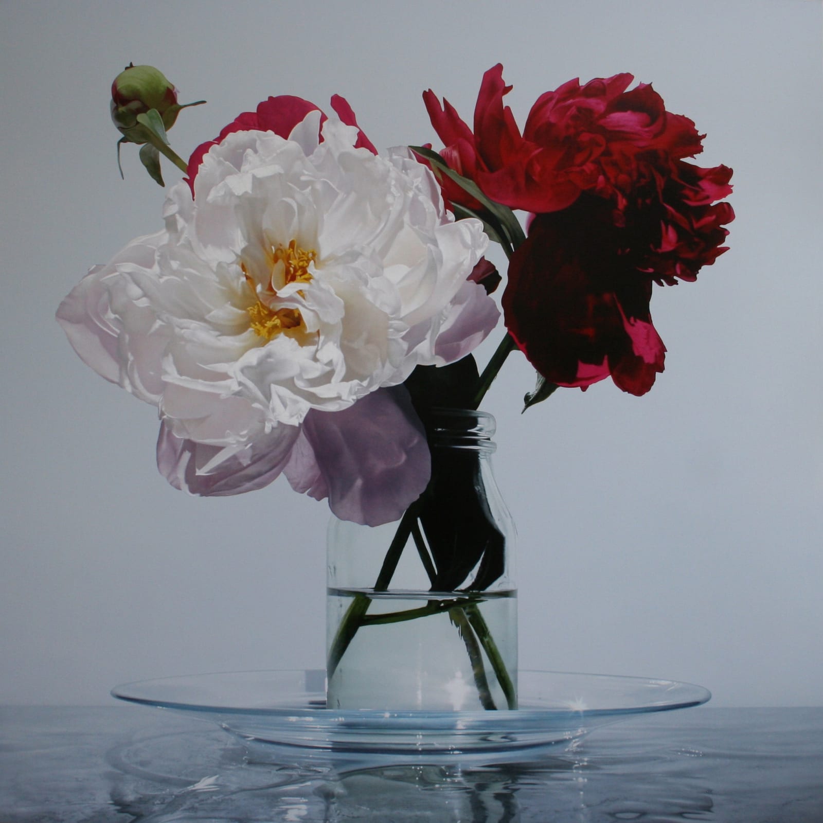 glen semple, A Little Plate of Peonies