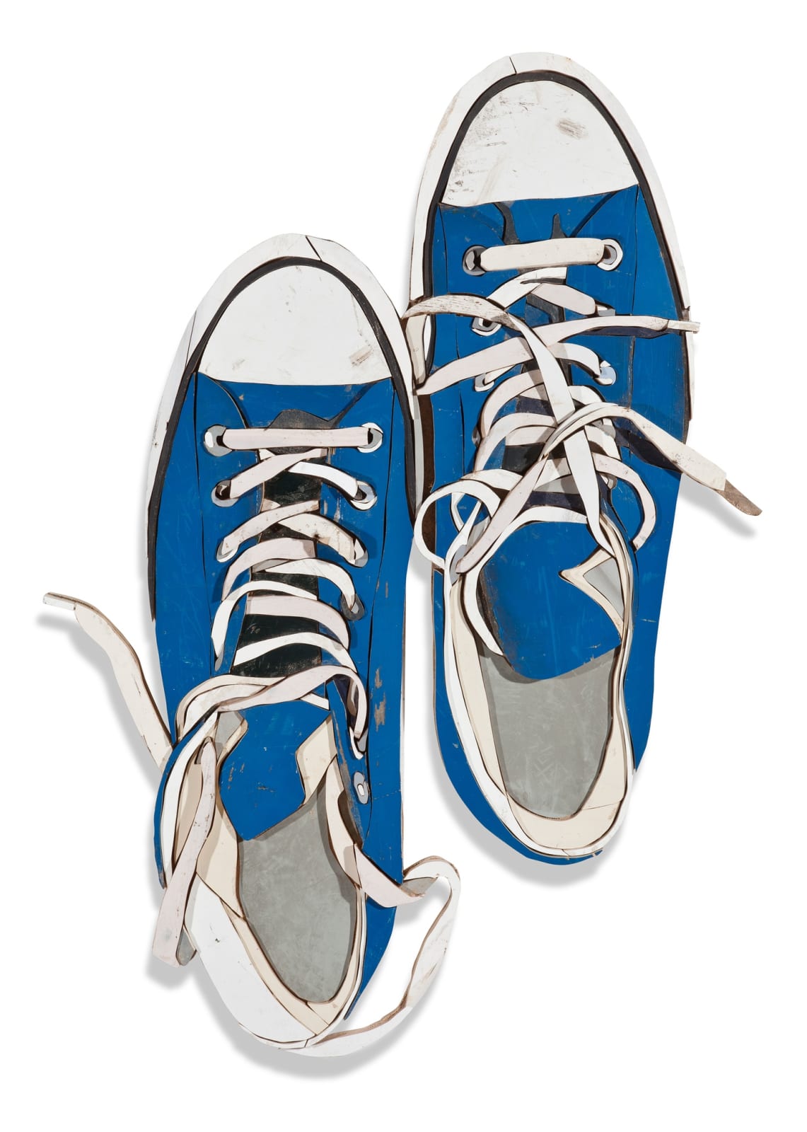 Diederick Kraaijeveld, Blue Sneakers from Above