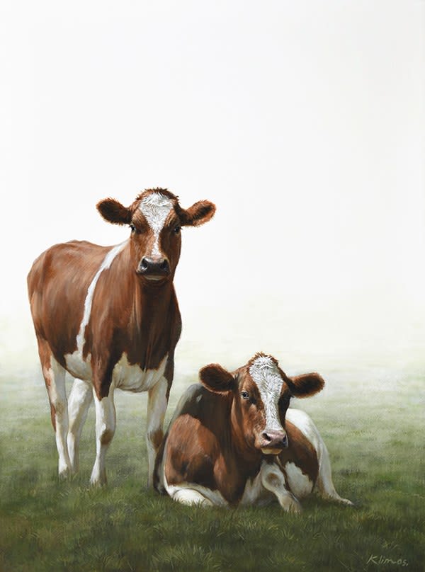 Alexandra Klimas, Fenny and Foujke the Cows