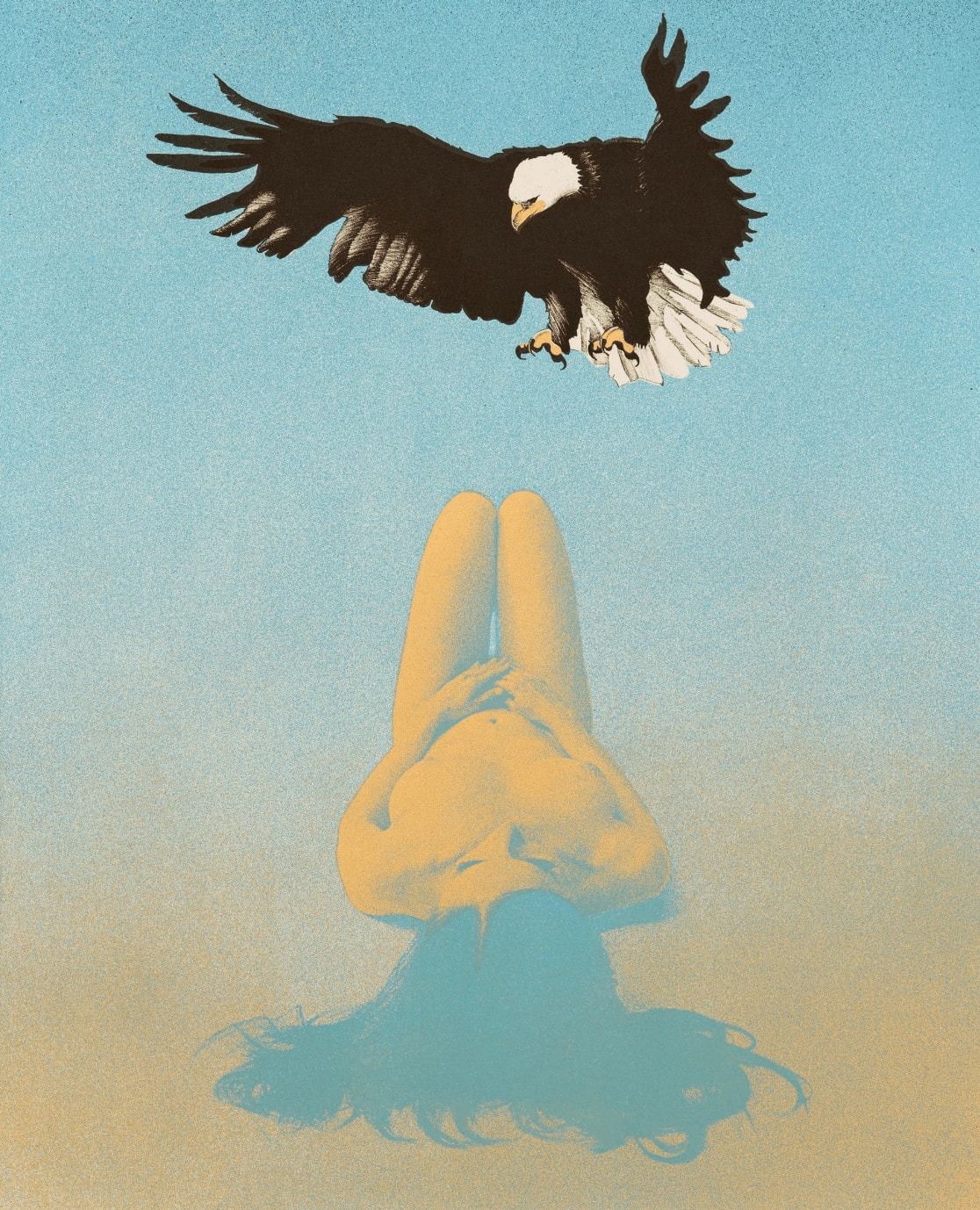 Mel Ramos, Balled Eagle, 1969