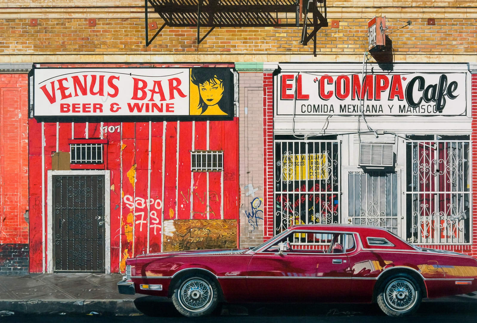 Andrew Holmes, Venus Bar - War