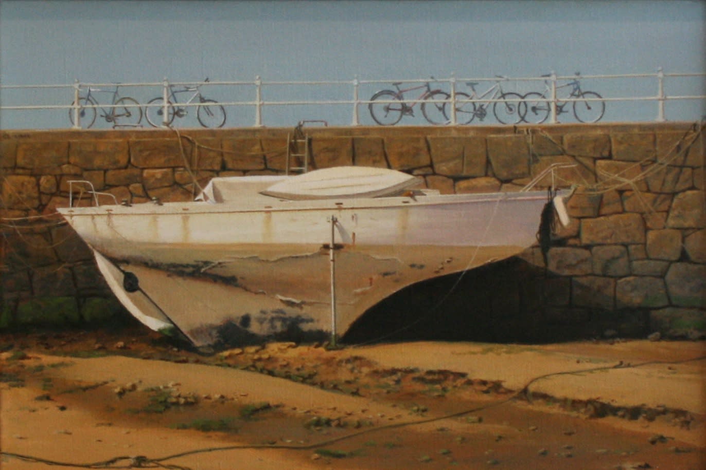 Carl Laubin, Boat in St. Aubin Harbour