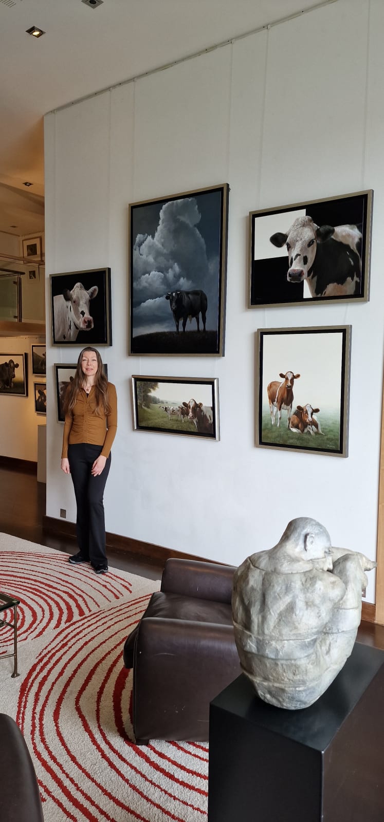 Alexandra Klimas, Fenny and Foujke the Cows