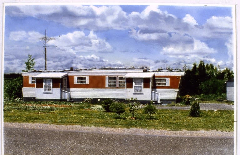John Salt, Mobile Home with Portches, 1977