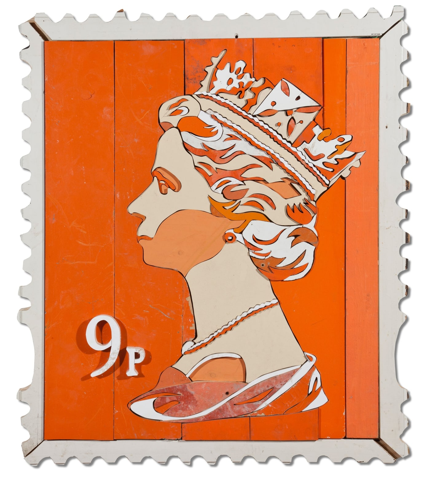 Diederick Kraaijeveld, 9p Queen Stamp
