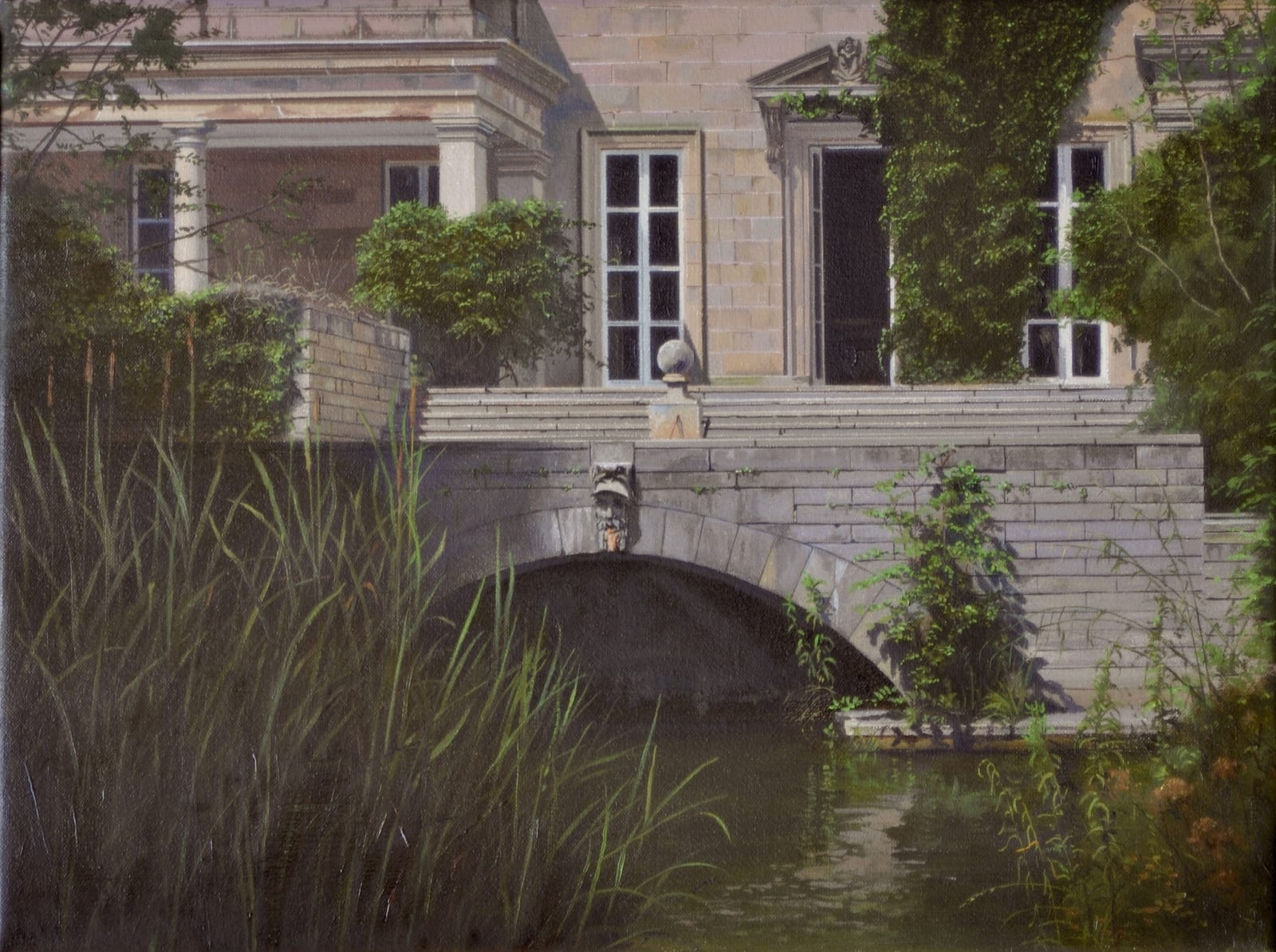 Carl Laubin, The Canal, Gledstone Hall