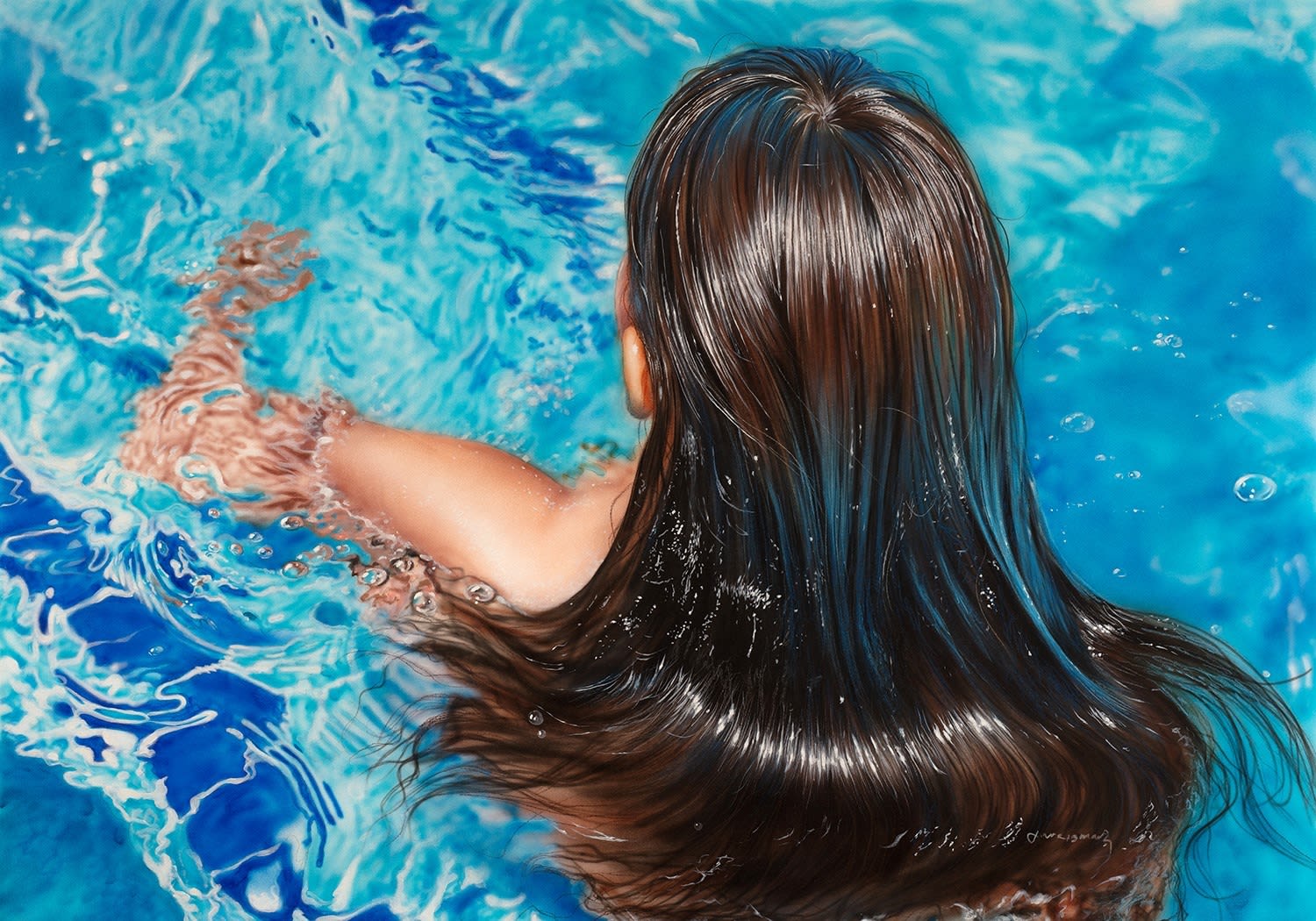 Johannes Wessmark, Wet Hair VII