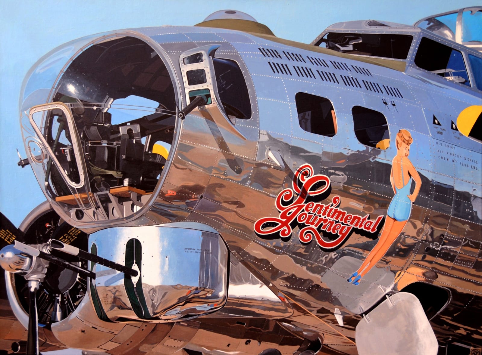 Luis Perez, B-17 Sentimental Journey