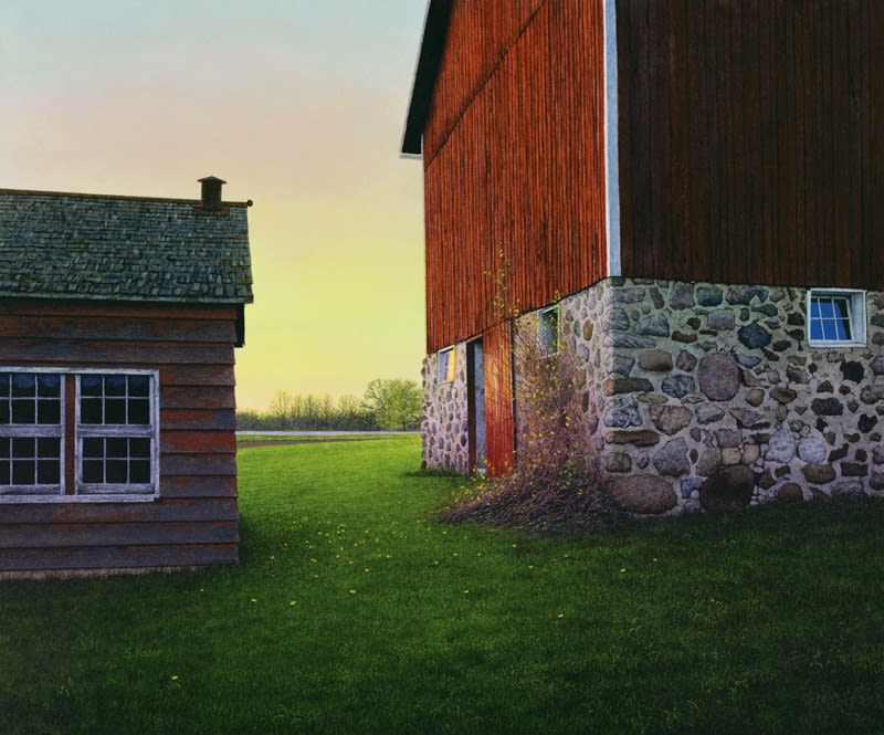 Steven Kozar, Spring Barn Sunset