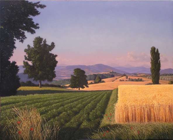 David ligare, Georgic Landscape