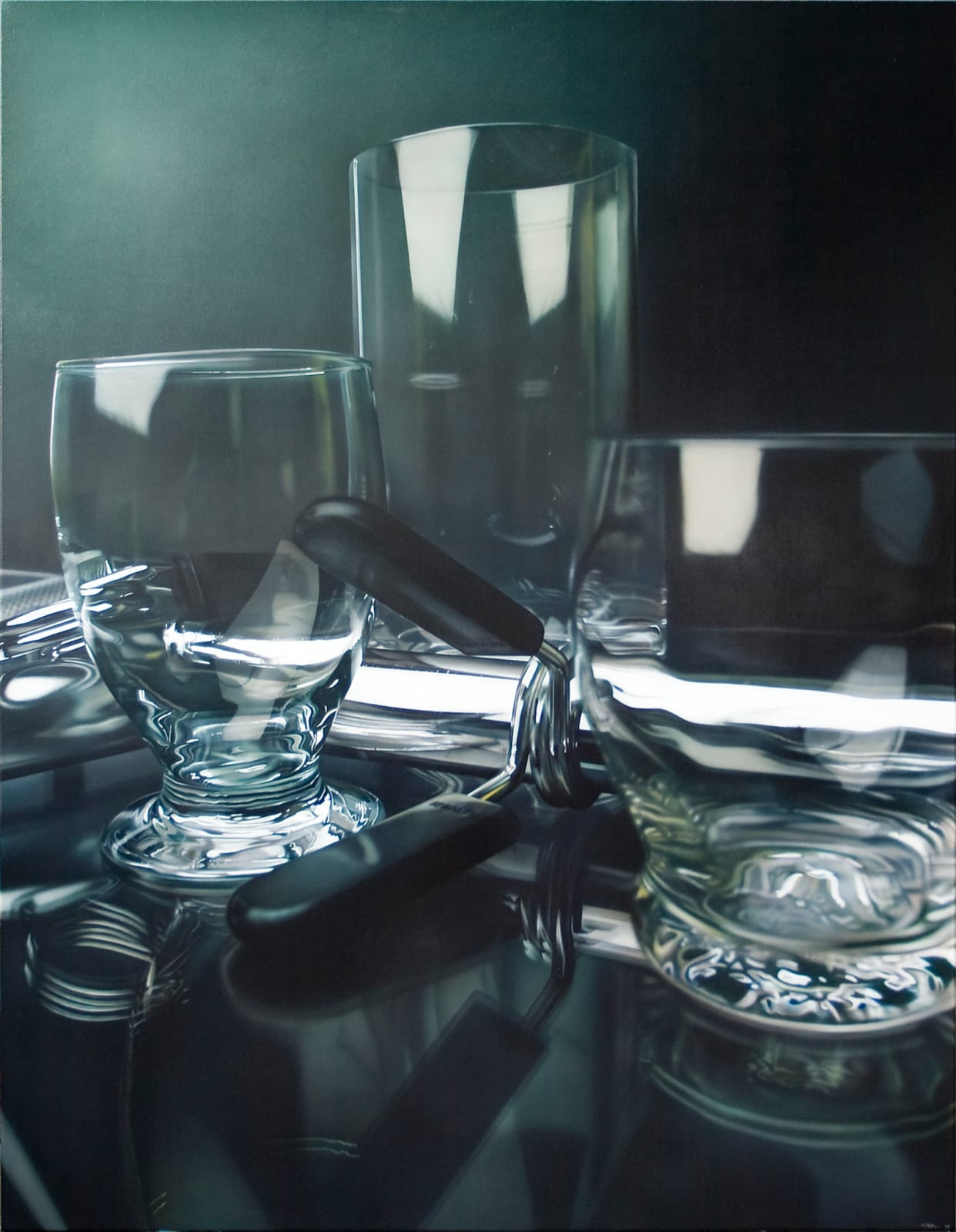 Tom Martin, Three Glasses