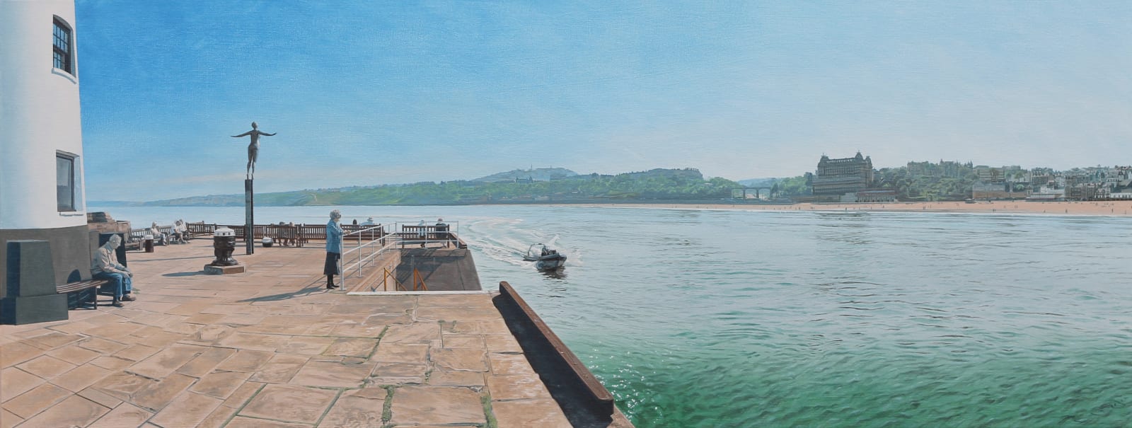 David Wheeler, The Diving Belle Overlooking South Bay ( Mid Afternoon, Scarborough)