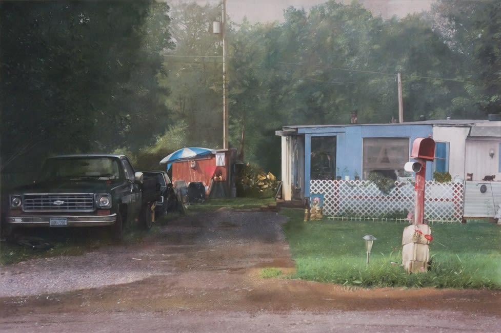 John Salt, Trailer House with Mailbox, 2010-2011