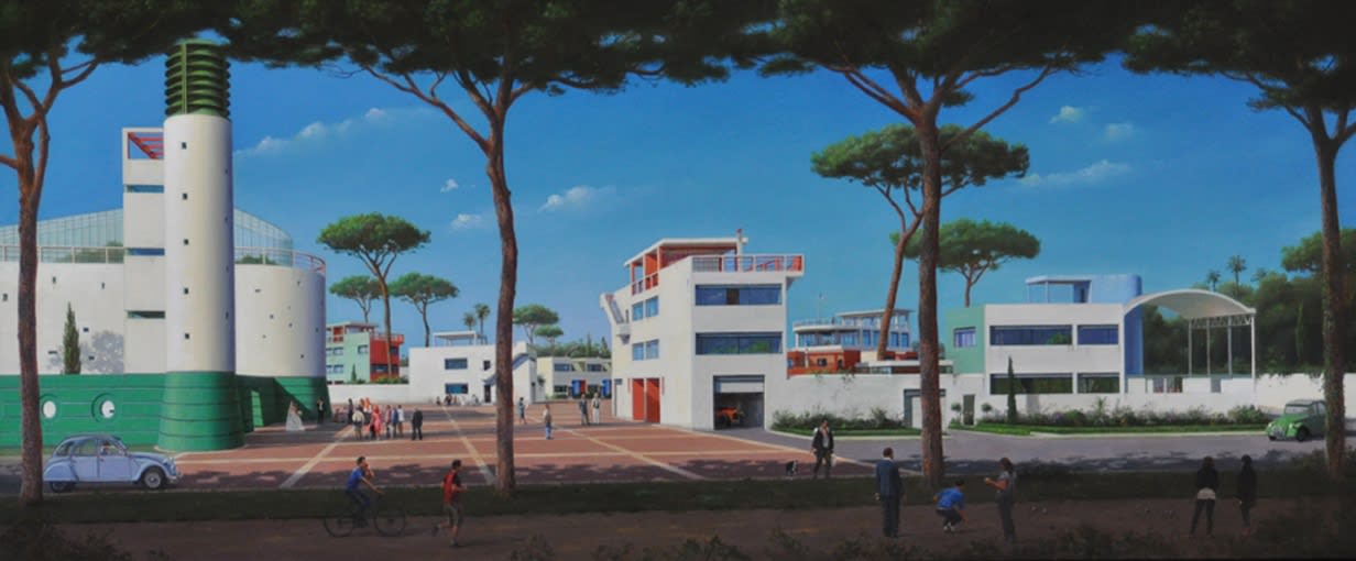 Carl Laubin, Machines For Living II, 2015