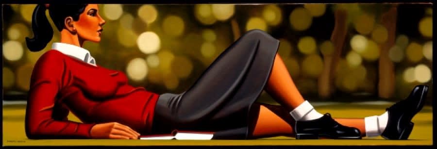 R. Kenton Nelson, A Pretty Good Read
