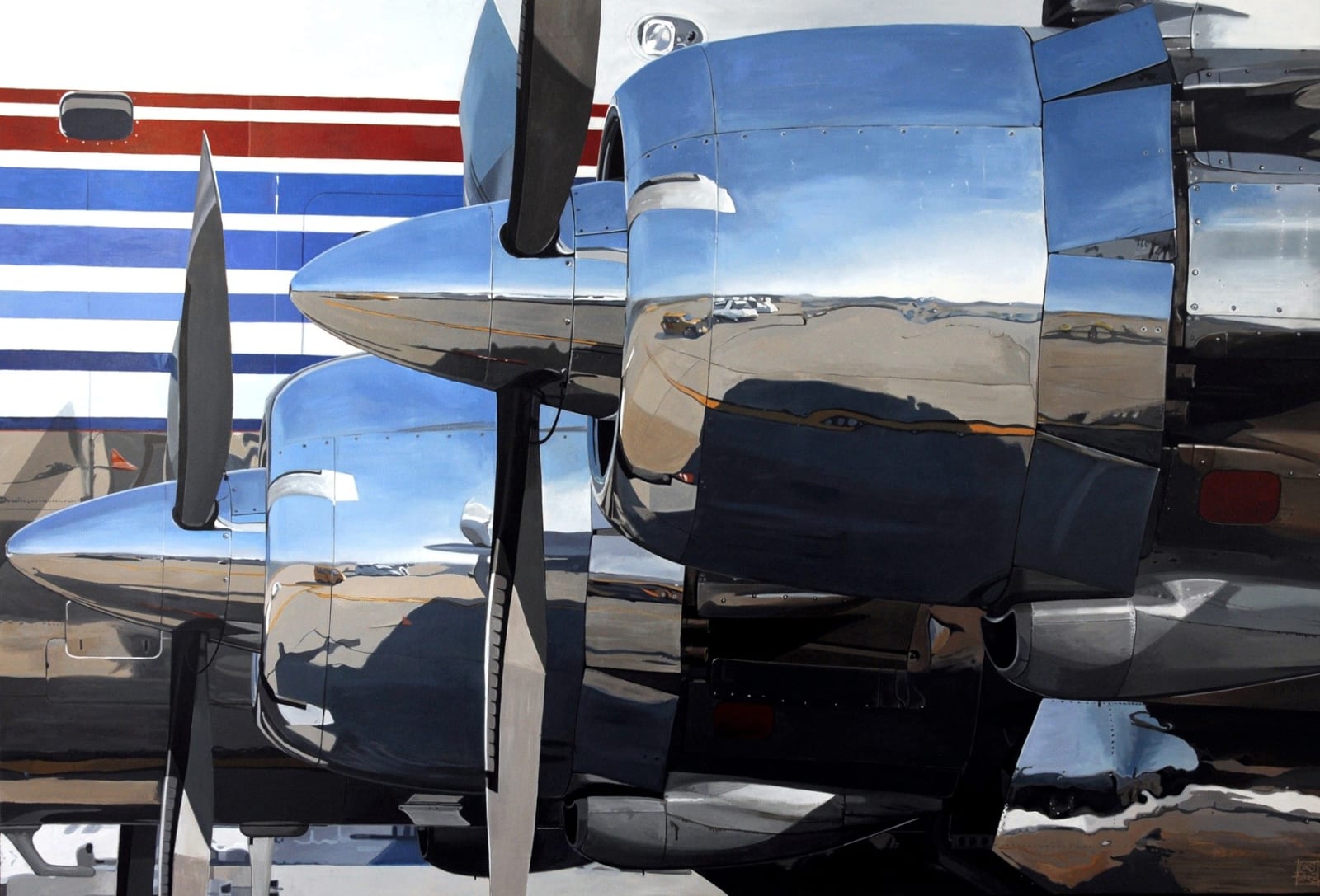 Luis Perez, Douglas DC-6B Red Bull