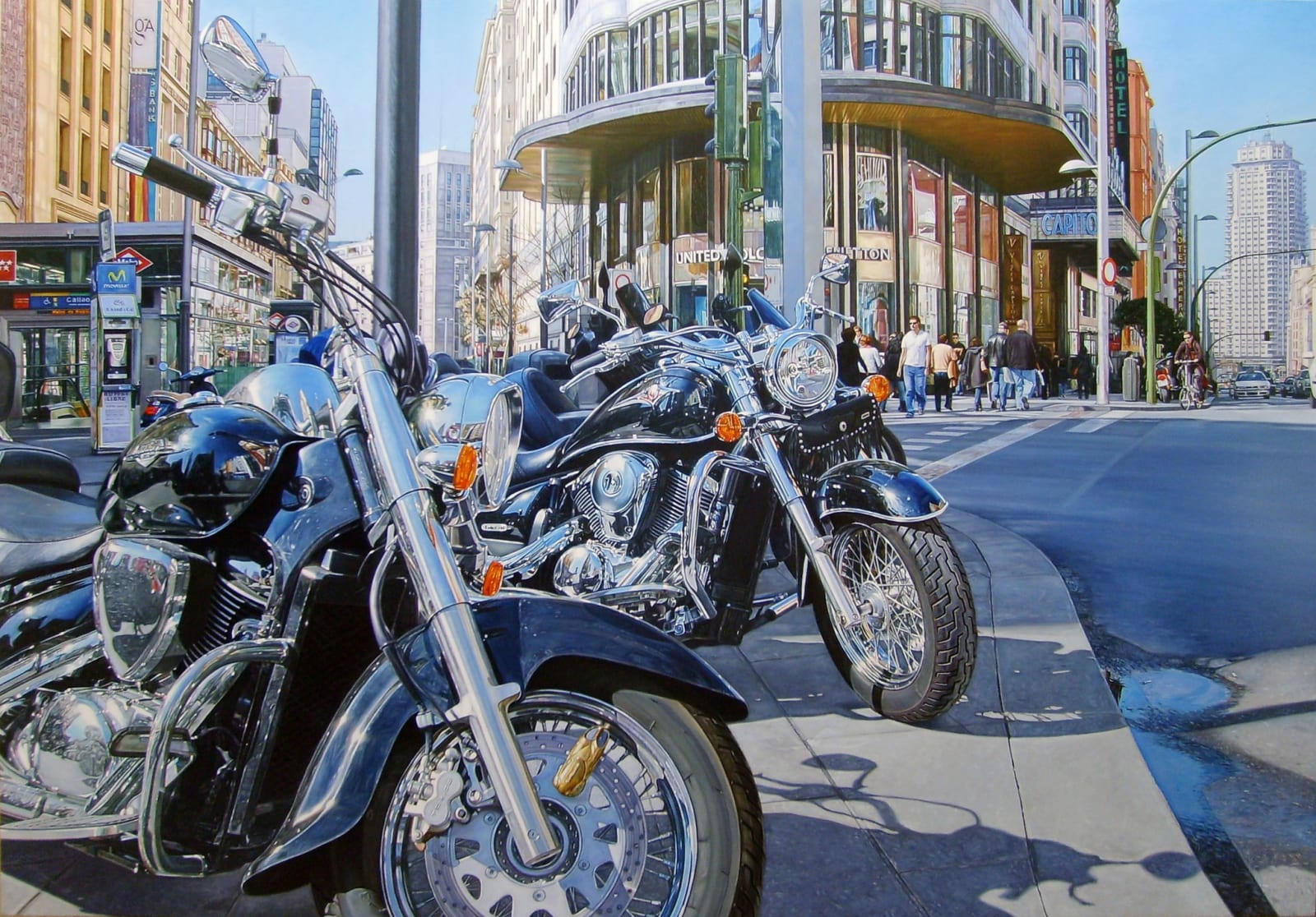 Carlos Pulido, Motorcycles in Callao, 2012