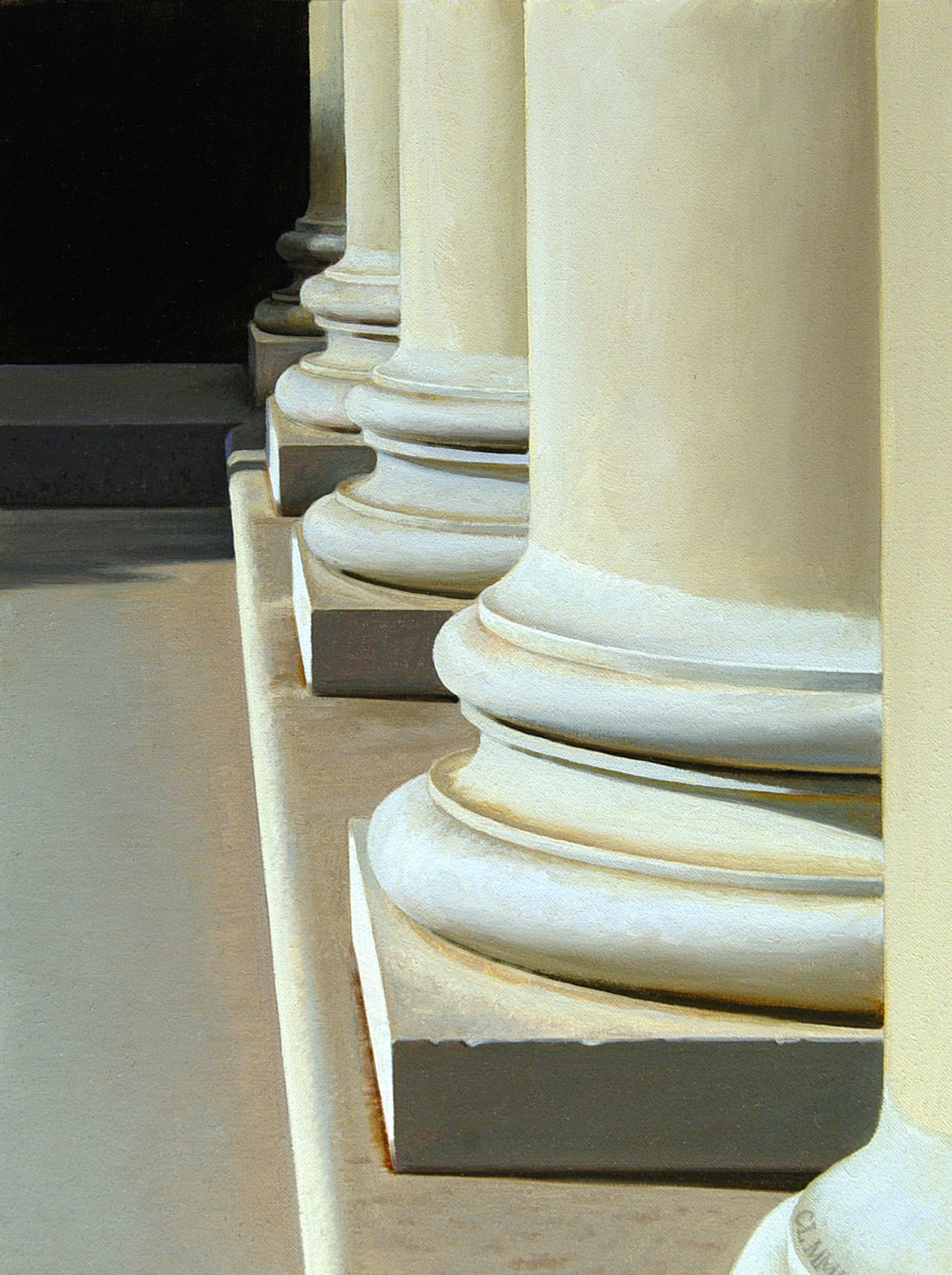 Carl Laubin, Villa Rotunda Columns