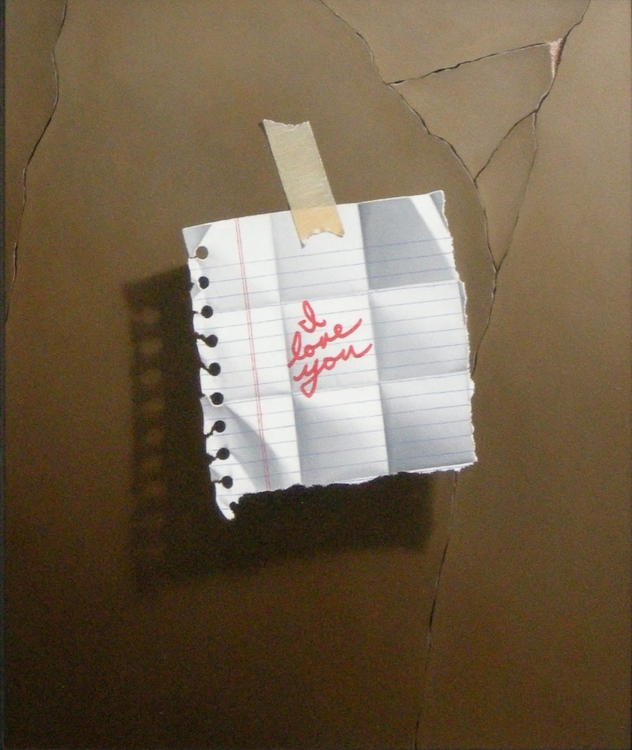 Otto Duecker, I Love You Note (beige)
