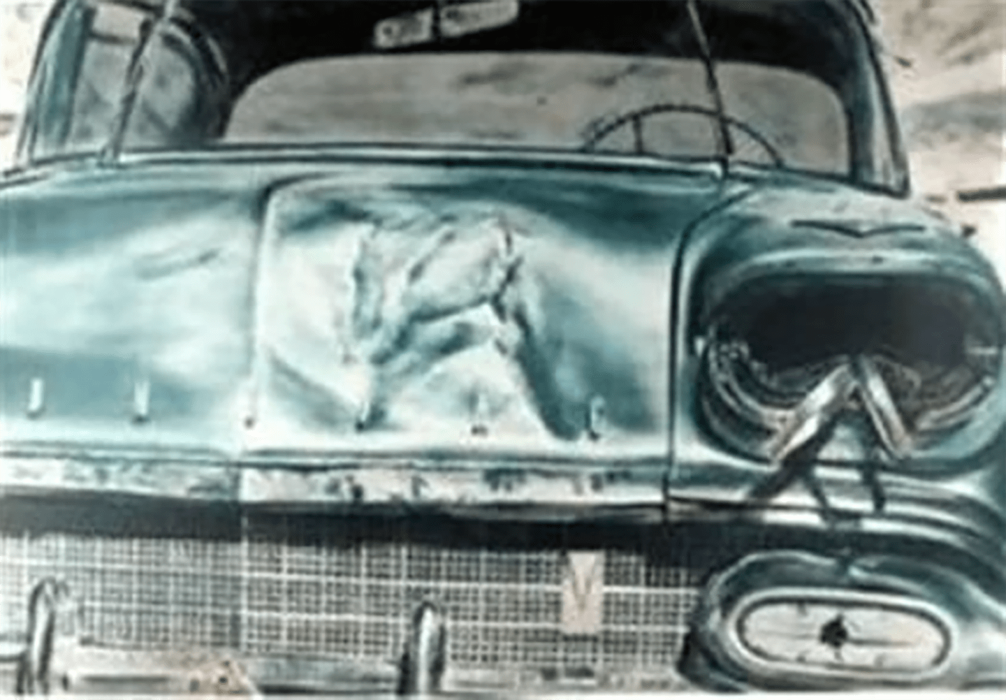 John Salt, Desert Wreck, 1972