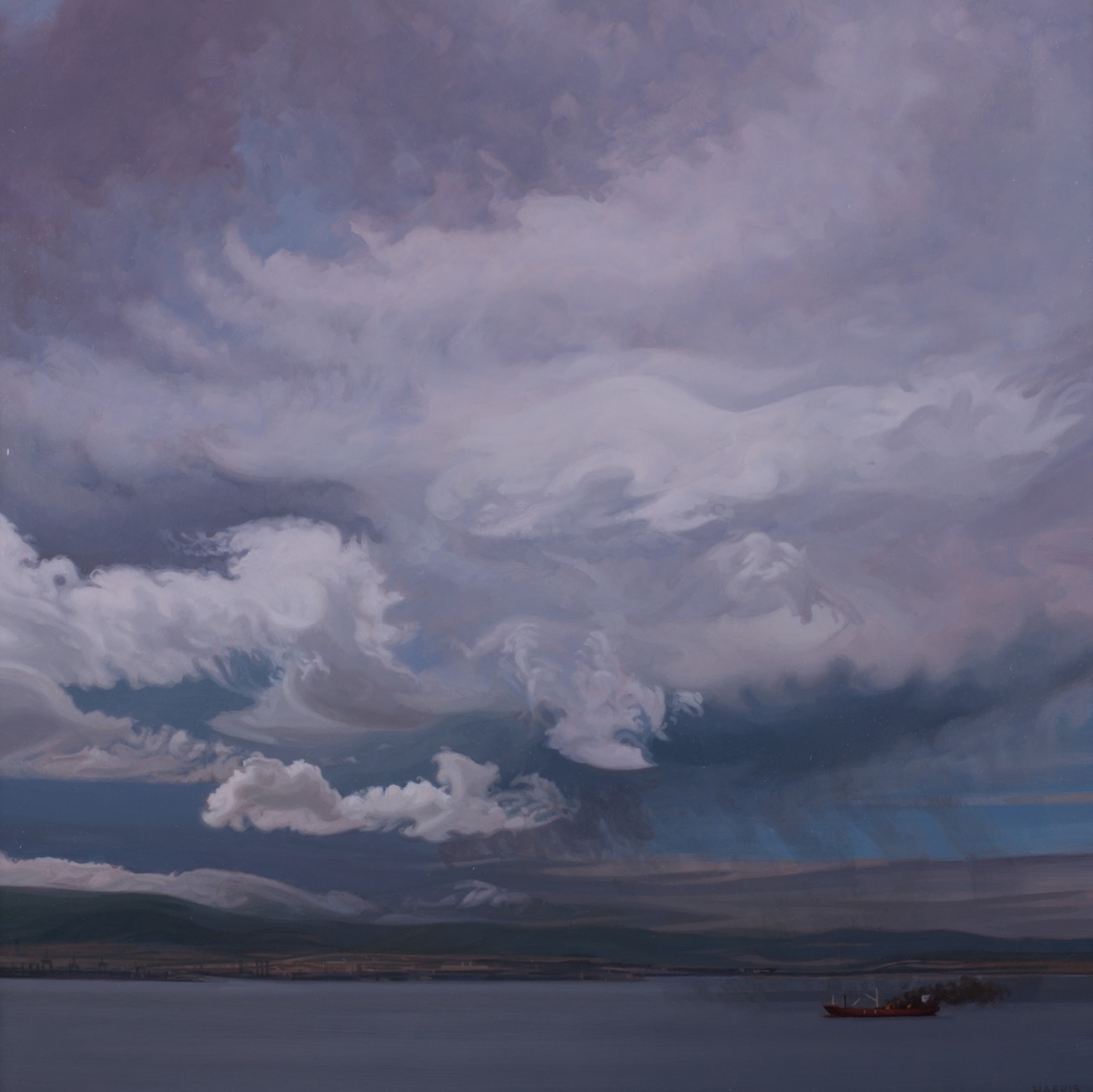 Philip Harris, Burning Boat